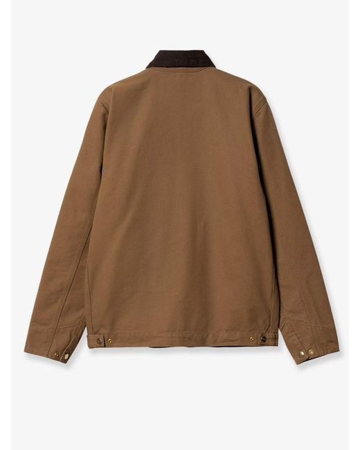Carhartt Brown Og Detroit Cotton Padded Jacket for men