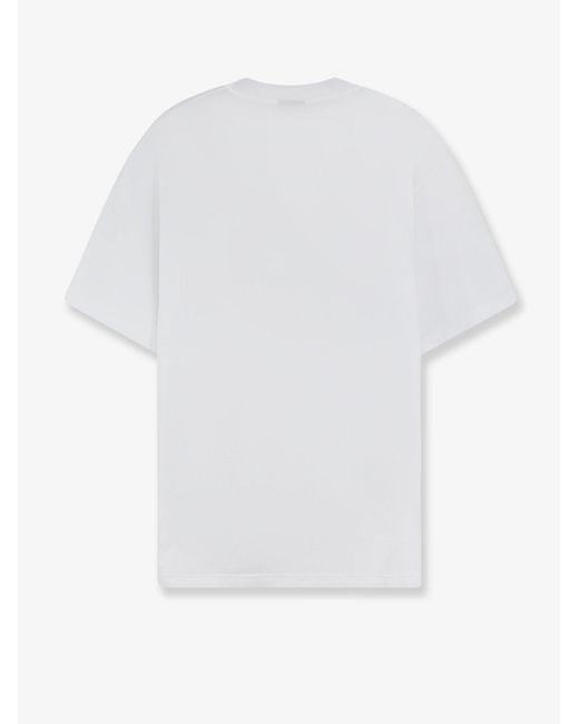 Gucci White Cotton Jersey T-Shirt for men