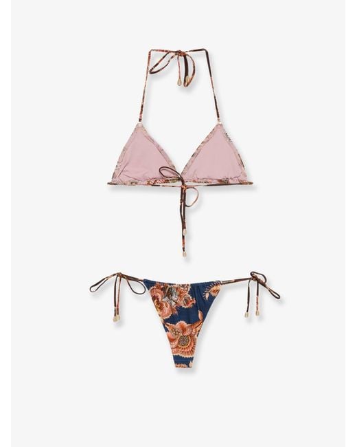 Bikini Aster di Zimmermann in White
