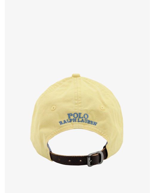 Cappello Classic Sport di Polo Ralph Lauren in Yellow da Uomo
