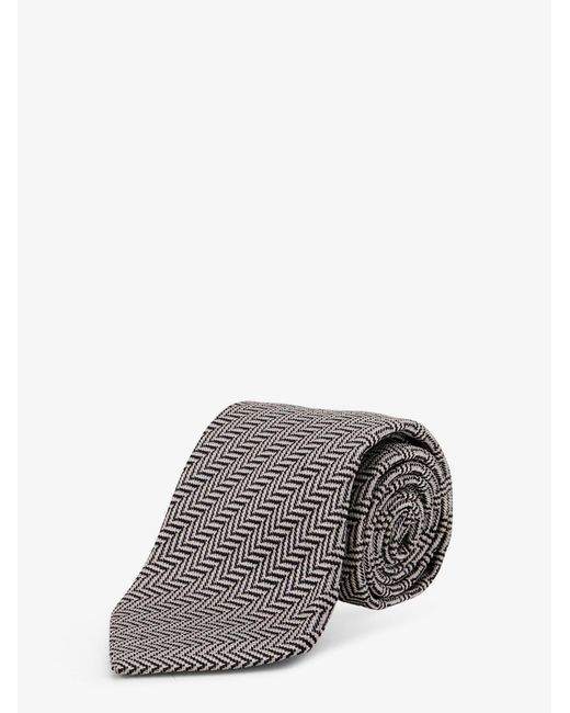 Tom Ford Gray Silk Tie for men