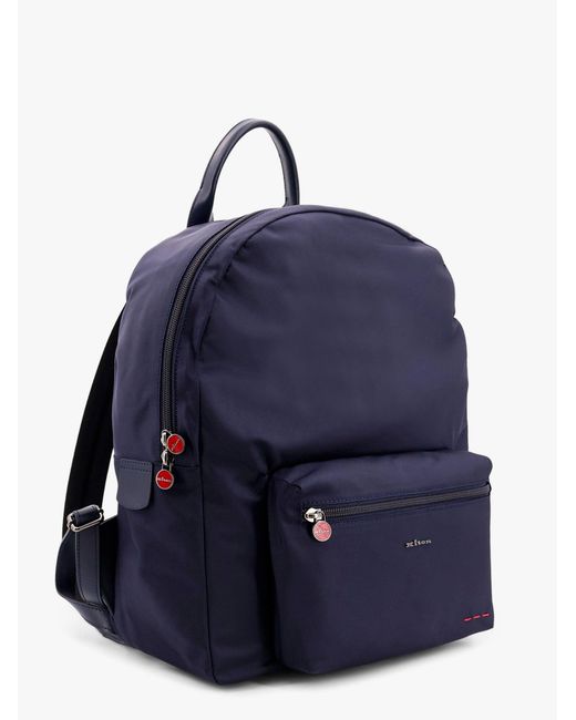 Zaino di Kiton in Blue da Uomo