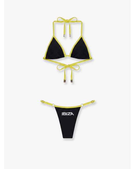 The Attico White Il Primo Bagno Lycra Bikini