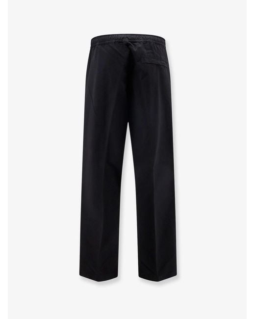 Stone Island Blue Organic Cotton Trousers for men