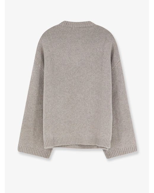 Soft Goat Gray Cashmere Sweater