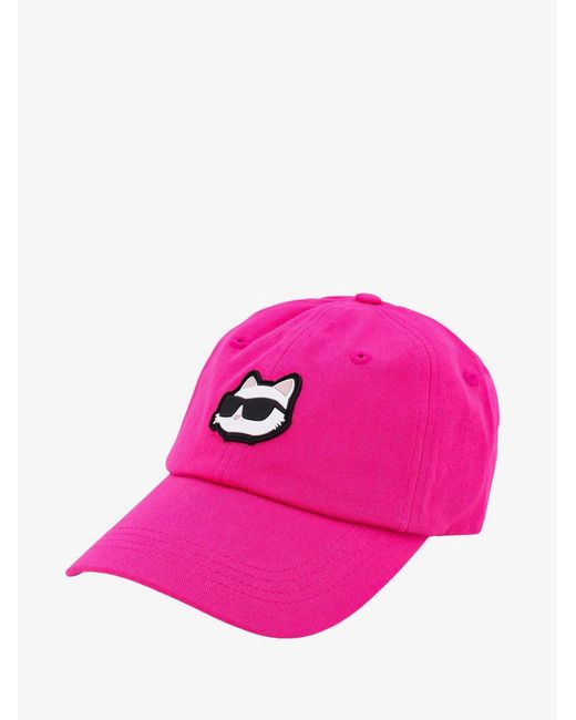 Karl Lagerfeld Pink Hats