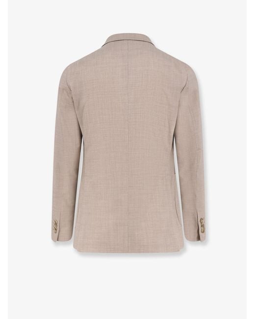 Tagliatore Natural Virgin Wool And Silk Suit for men