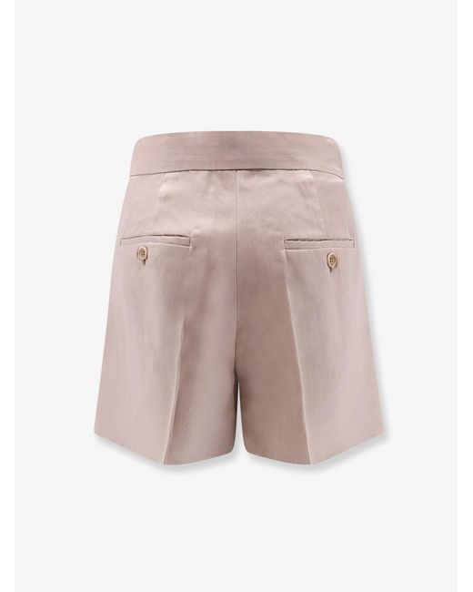 Max Mara Pink Shorts Seta