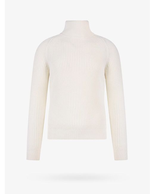 Zanone White Sweater for men
