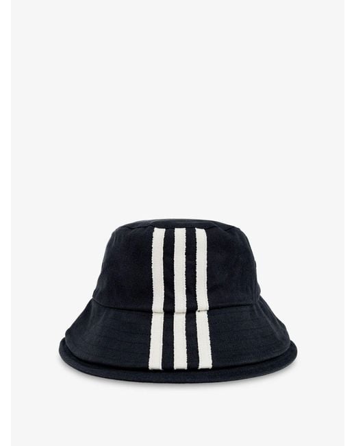 Y-3 Blue Y-3 Strp B Cotton Hat for men