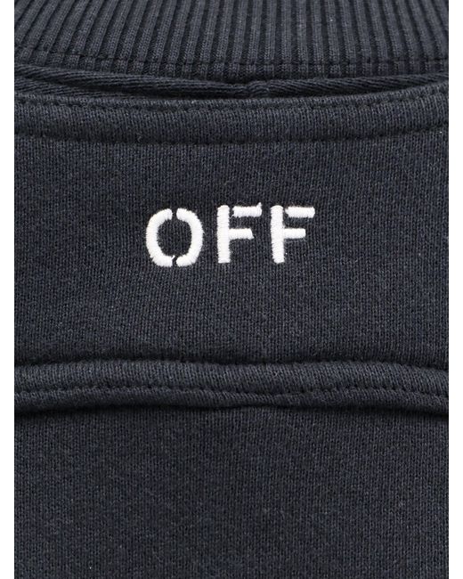 Off-White c/o Virgil Abloh Black Sweatshirt