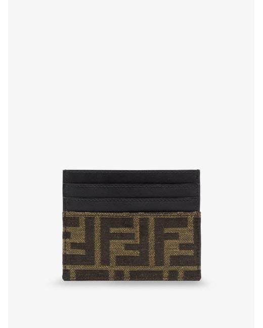 Portacarte di Fendi in Brown da Uomo