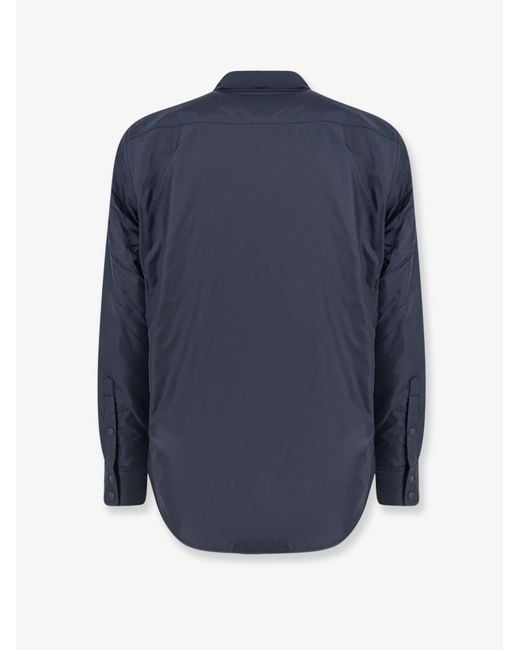 Aspesi Blue 13 Più Thermore Nylon Shirt for men