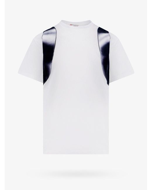 T-SHIRT di Alexander McQueen in White da Uomo