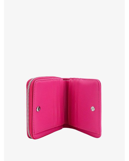 Karl Lagerfeld Pink K/ikonik Logo-patch Wallet