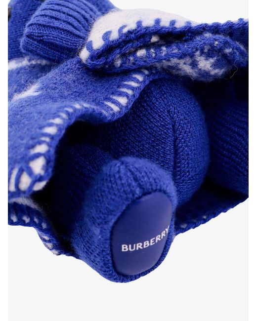 Burberry Blue Key Ring for men