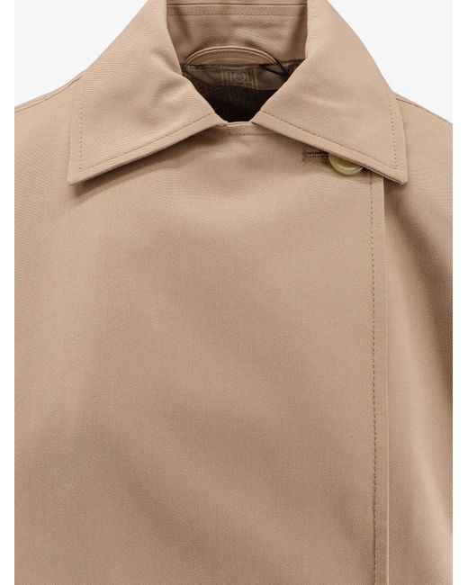 Totême  Natural Signature Cotton Blend Trench