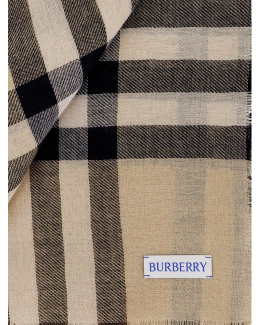 Burberry Natural Scarf for men