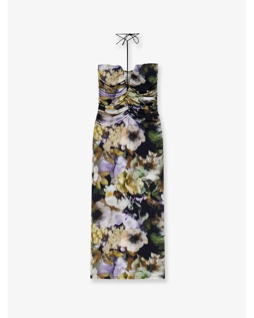 Amazuìn White Natalie Jersey Dress