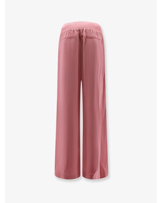 Joseph Pink Nour Satin Trousers