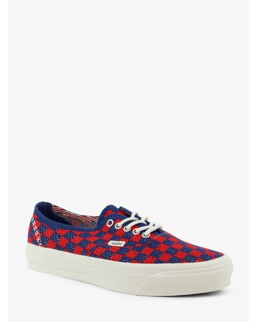 Vans Purple Sneakers Authentic 44 Checkerboard
