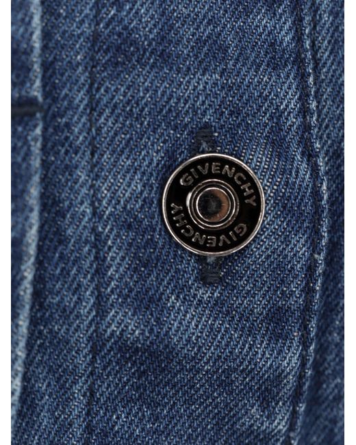 Givenchy Blue Dresses Cotone