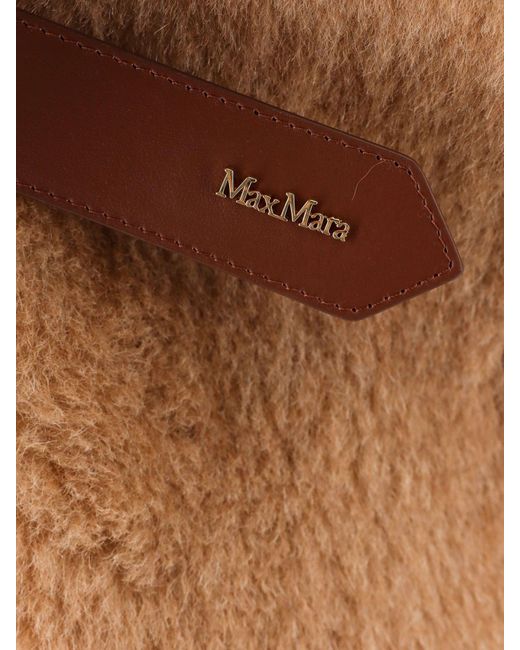 Mantella Lanos 04 di Max Mara in Natural