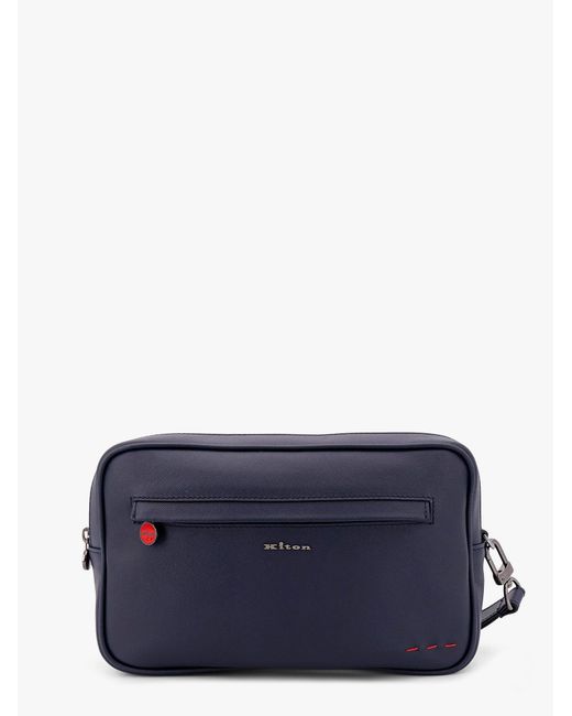 Pochette di Kiton in Blue da Uomo