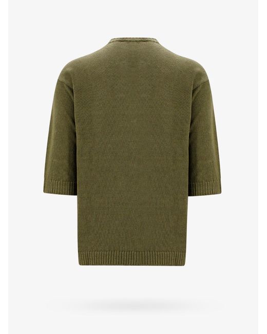 PAUL MÉMOIR Green Sweater for men