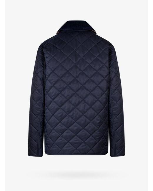 Burberry Jacket in Blue | Lyst