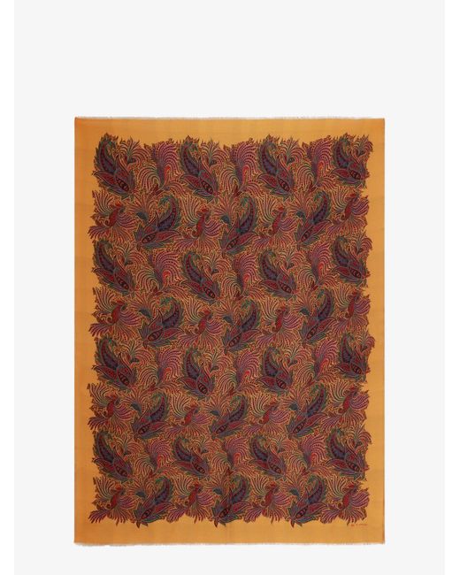 Etro Home Brown Small Blanket