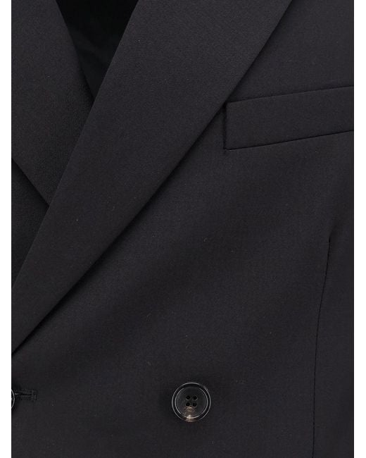 Seven Gauge Blue Light Wool Blazer for men