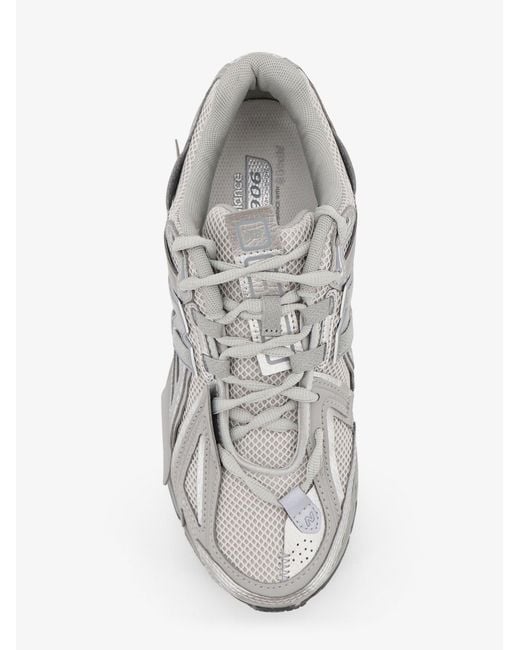 New Balance Gray 1906 Mesh Sneakers With Side Logo