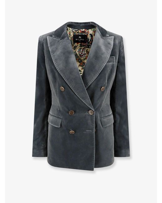 Etro Gray Blazer