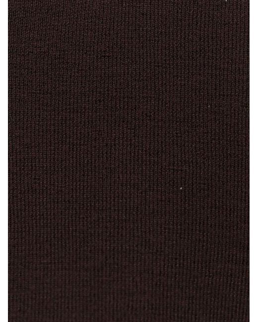 Aspesi Brown Virgin Wool Sweater