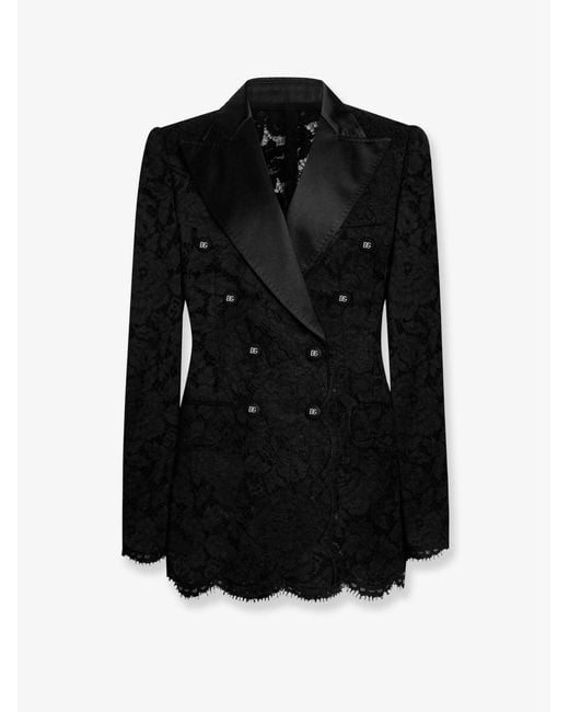 Dolce & Gabbana Black Lace Dress