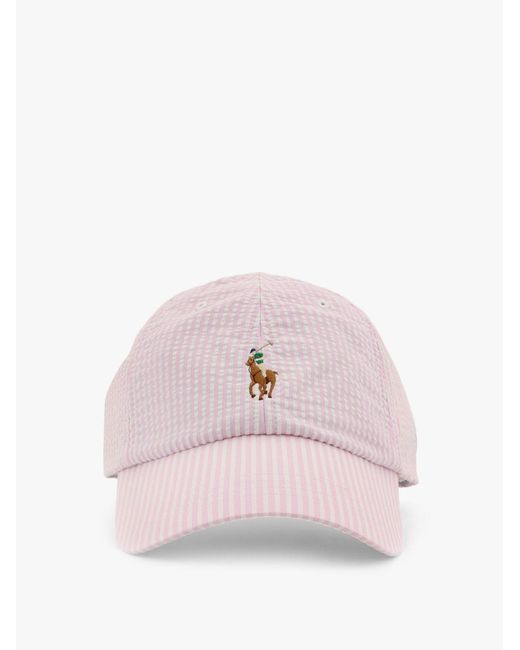 Cappello di Polo Ralph Lauren in Pink da Uomo