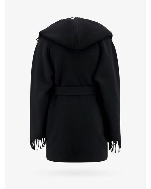 Belted coats di Balenciaga in Black