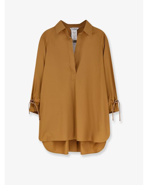 Max Mara Natural Shirts Cotone