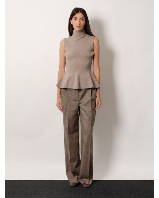 Rohe Natural Tailored Prince Of Wales Trousers