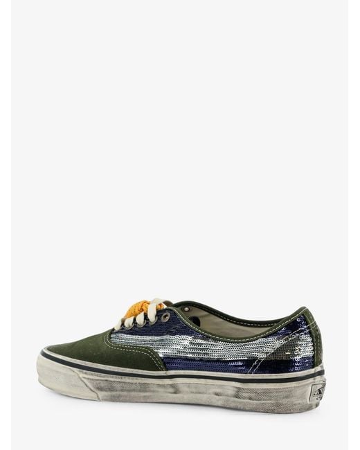 Vans Green Sneakers Lx Authentic 44 Suede