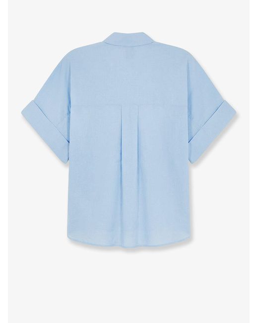 Closed Blue Cotton Shirt