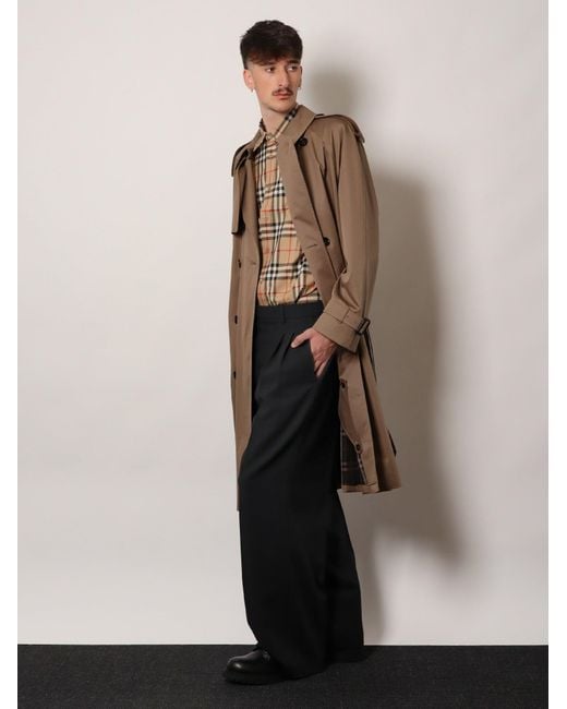 Burberry Natural Chestwood Cotton Trench for men