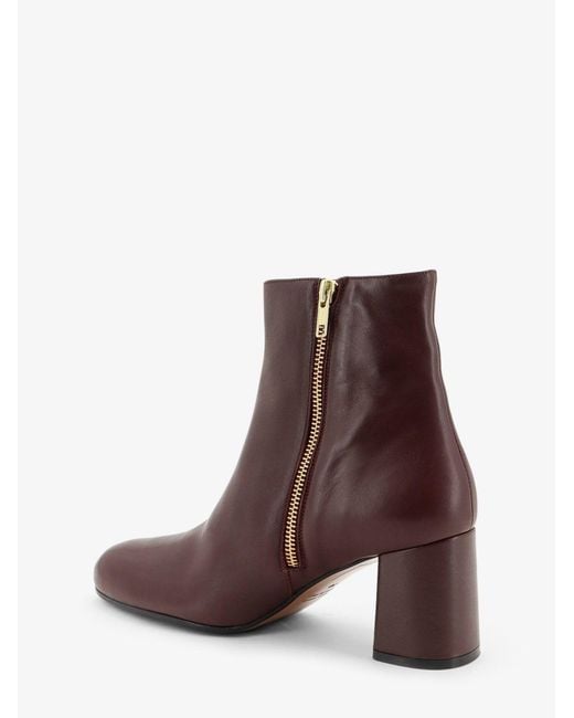 Atp Atelier Purple Leaher Boots