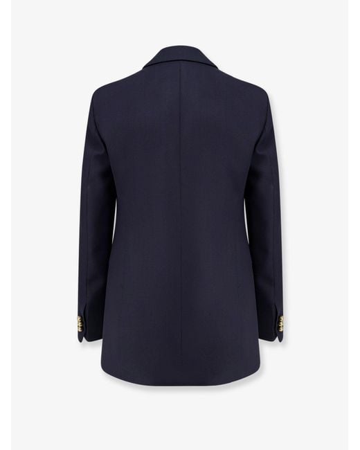 Seafarer Blue Berry Virgin Wool Blazer