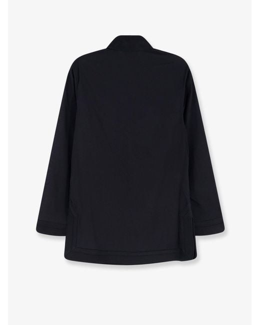 Tory Burch Blue Tory Tunic Cotton Shirt