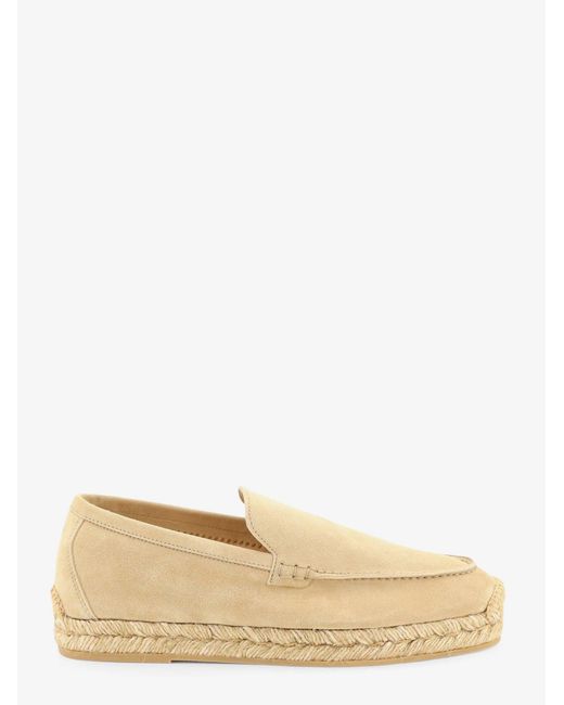 Loro Piana Natural Seaside Walk Suede Loafers