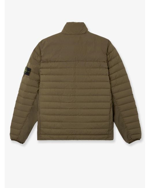 Piumino Seamless Tunnel Nylon Down-Tc di Stone Island in Green da Uomo