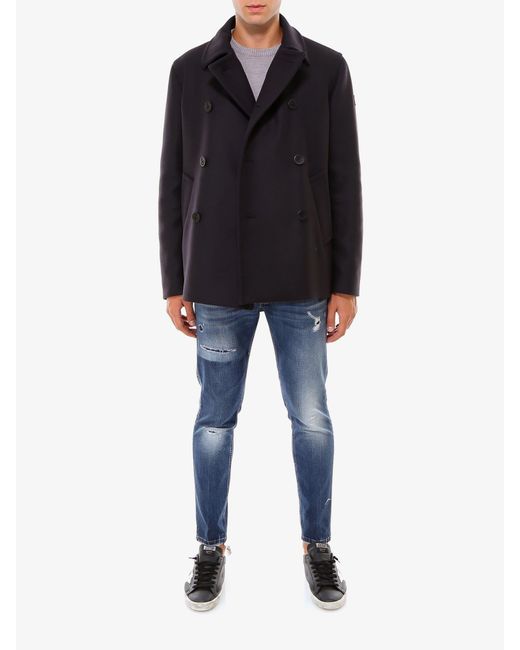 Paul \u0026 Shark Wool Blend Padded Peacoat 