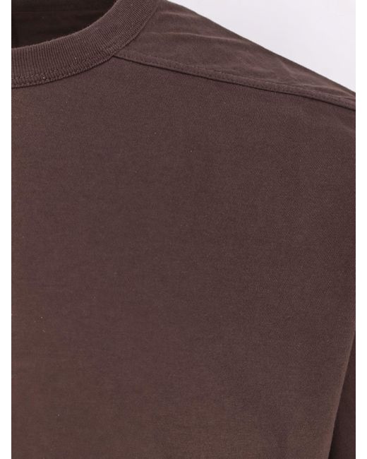 Rick Owens Red Brad T Cotton T-Shirt for men